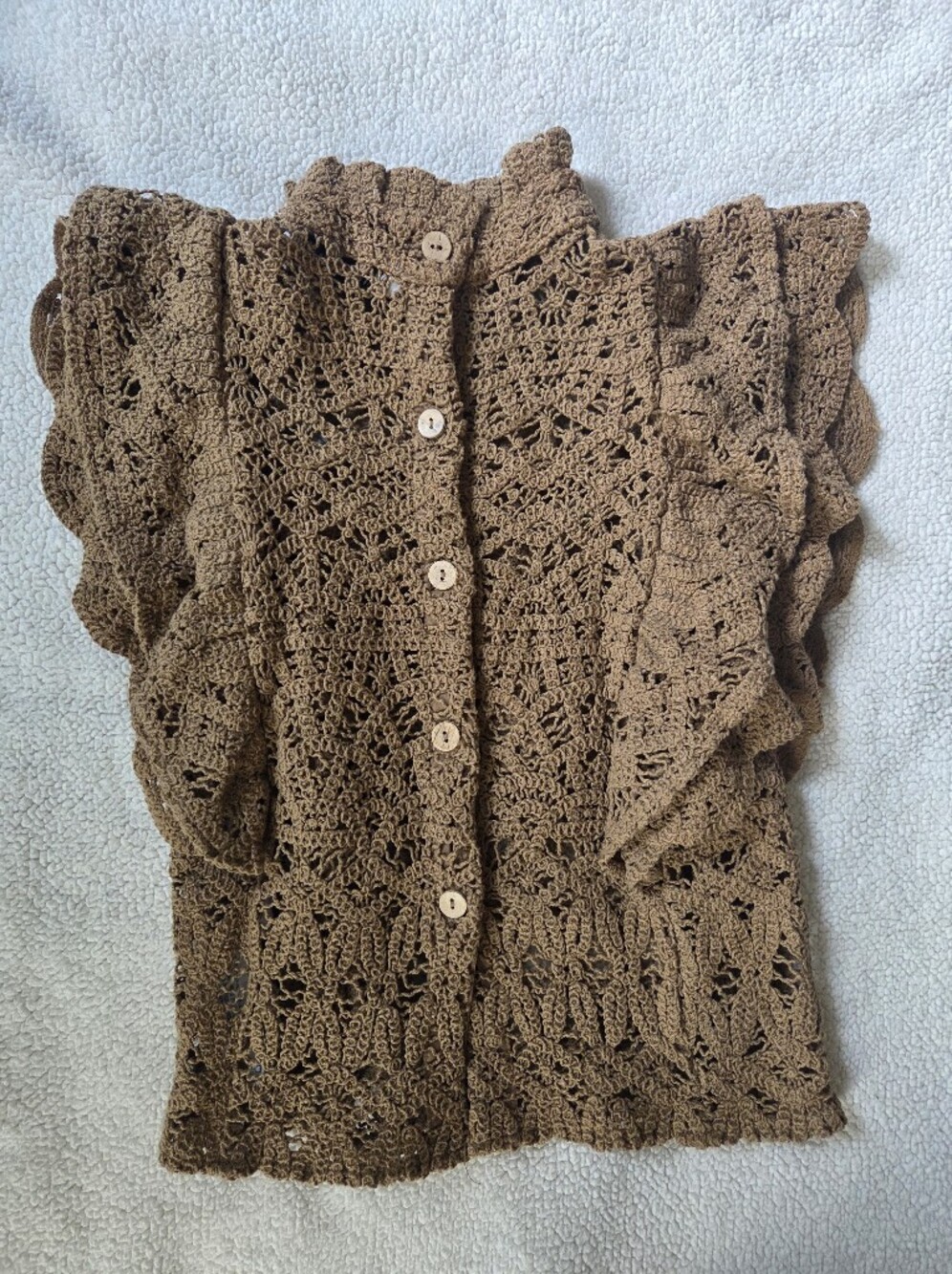 Zara Crochet Crop Top - Picture 5 of 9